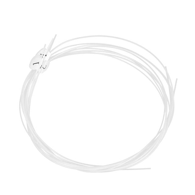 OULII 4Sets Durable Nylon Ukulele Strings White with Clear Sweet Tone for Musical Instrument Accessories