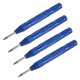 thumbnail image 1 of Uxcell 4-Pack Punzón Automático, Herramienta de Punzón de Clavo de Resorte de Acero de Alta Velocidad de 5.2" para Placa de Acero/Tablero de Madera/Vidrio[Azul], 1 of 1