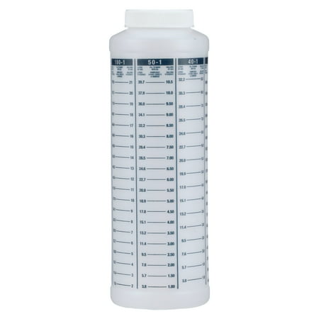 UPC: 0022697187307 | Attwood 11873-1 Wide-Mouth Marine Fuel and Oil Mixing Bottle 1 Qt. Boat Accessories