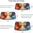 thumbnail image 3 of shiyou-Car Windshield Sun Shade, Fire Phoenix in The Starry Sky Windshield Sunshades Sun Visor Protector Foldable Blocks UV Rays, 3 of 4