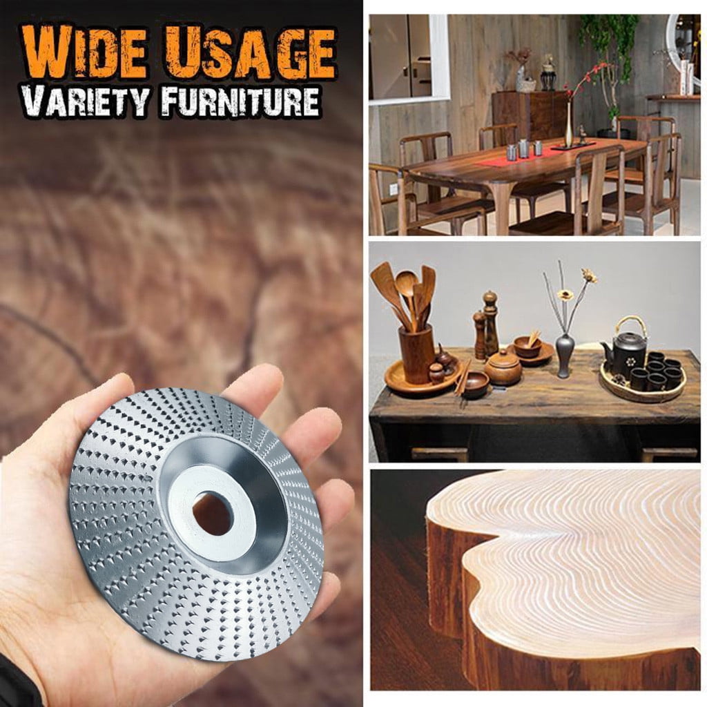 Carbide Wood Sanding Carving Shaping Disc For Angle Grinder Grinding Wheel  LA