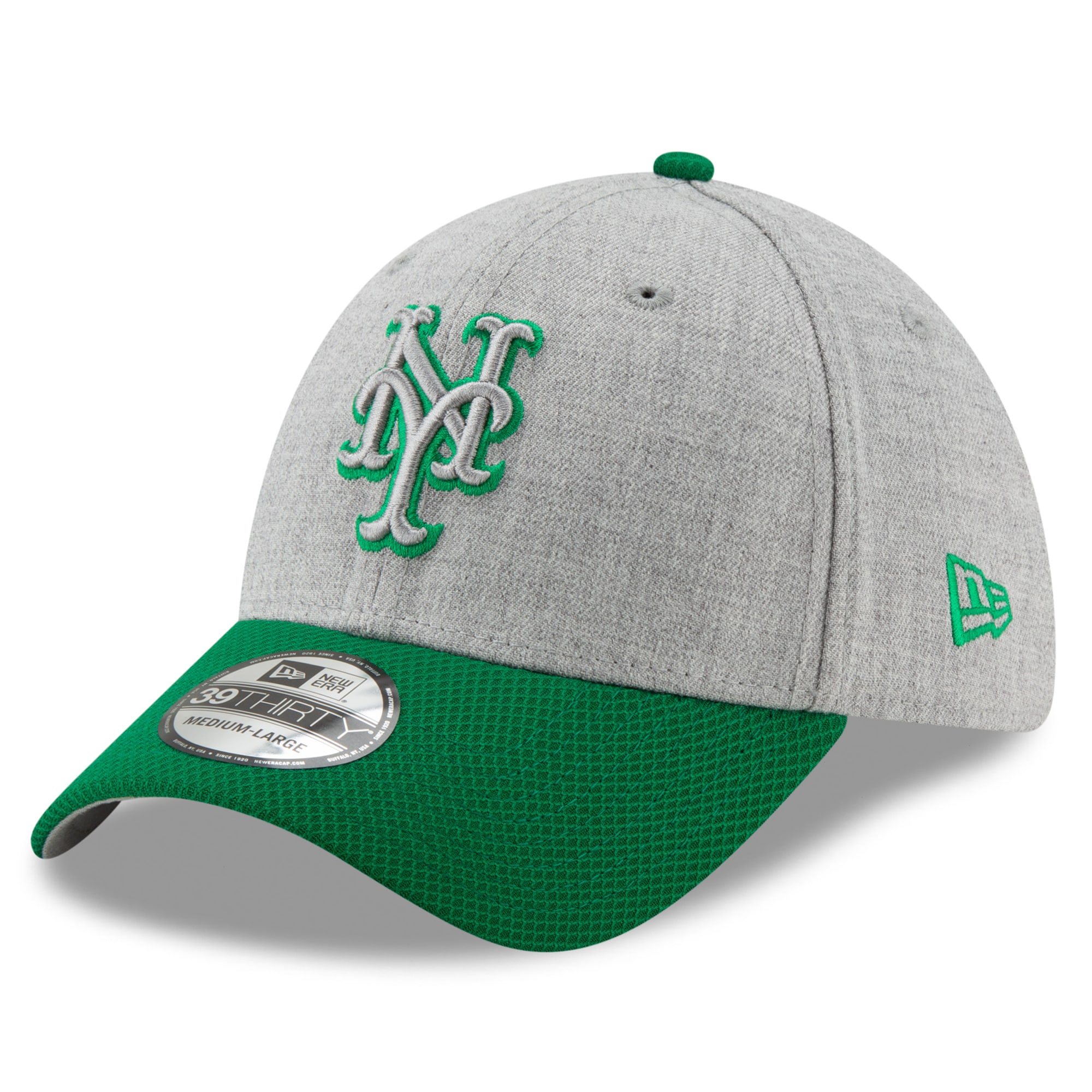 Redux 39THIRTY Flex Hat - Gray/Green 