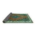 thumbnail image 2 of Ahgly Company Indoor Rectangle Persian Turquoise Blue Traditional Area Rugs, 2' x 3', 2 of 4