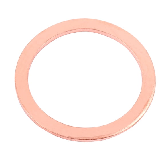 Unique Bargains 45mm x 36mm x 2mm Flat Ring Copper Crush Washer Sealing Gasket Fastener