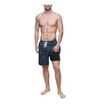 thumbnail image 4 of Rokka&Rolla Men's 7'' Swim Trunks with Compression Liner, 4 of 10