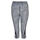 thumbnail image 1 of Dare 2B - Leggings cortos Worldly para mujer señora (Negro/Blanco), 1 of 2