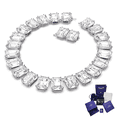 thumbnail image 1 of COLLAR MILLENIA OCTAGONAL SWAROVSKI BLANCO, 1 of 3