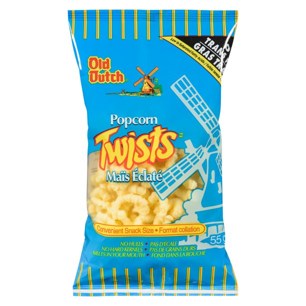 Old Dutch Popcorn Twists, Popcorn Snacks Walmart.ca