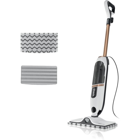 Restored Shark SteamSpot Steam Mop, Corded, Steam Blaster, 50% Better Stain Removal, 99.9% Sanitization, S2001 (Refurbished)