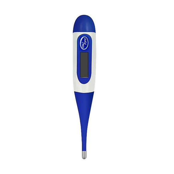 Animal Thermometer Digital LED Display Thermometer Fast Reading Accurate Waterproof Pet Digital Rectal Thermometer for