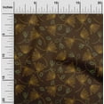 thumbnail image 1 of oneOone Georgette Viscose Fabric Leaves & Floral Artistic Print Fabric BTY 42 Inch Wide, 1 of 1