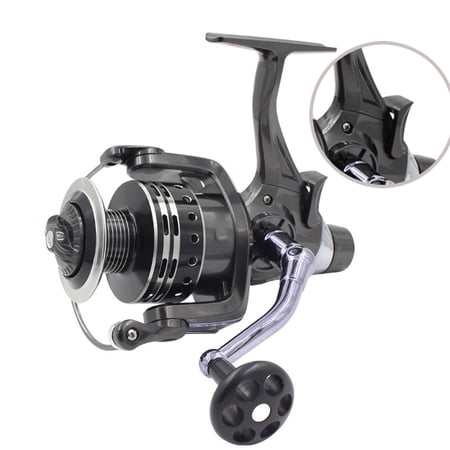 High Quality 12BB Double Brake Fishing Reel Super Strong Carp Fishing Feeder Spinning Reel Reel Fishing Fishing Tackle