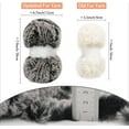 thumbnail image 2 of Chunky Fur Yarn - Super Soft Faux Fur, Fluffy & Fuzzy, Eyelash Yarn for Crochet & Knitting, 2 of 5