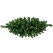 32 "Swag de Noël artificiel de pin mélangé vert luxuriant - Untel