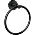 thumbnail image 1 of Moen Y5785BL Modern Bathroom Hand Towel Ring, Matte Black, 1 of 6