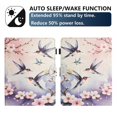 thumbnail image 5 of Universal 10-inch Tablet Case Litchi Texture Pattern Printing Leather Cover Auto Sleep Wake with Car, 5 of 5