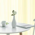 thumbnail image 5 of TIFEE Sheer Voile Single Curtain Panel 55"x63" Yellow, 5 of 8