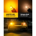 thumbnail image 6 of AUXITO 3157 LED Bulb Amber Yellow for Reverse Light Bulbs, 4014 102-SMD 3056 3156 3057 4157 LED Bulbs for Backup Reverse Lights Tail Brake Signal Lights, 6 of 7