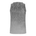 thumbnail image 7 of Uaswgudfs Women's Summer V-Neck Tank Top with Decorative Graphic Detailing - Asymmetrical Hemline and Lightweight Breathable Fabric for Effortless Casual Style, 7 of 7