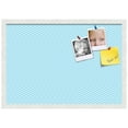 thumbnail image 2 of PinPix ArtToFrames 24x16 Custom Cork Bulletin Board    Poster Board Has a Fabric Style Canvas Finish, Framed in Satin White Frame (PinPix-247), 2 of 5