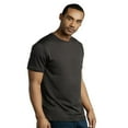 thumbnail image 2 of DailyWear Mens Comfortable Exercise Short Sleeve Round Neck T Shirt(D.Gry, Small), 2 of 4