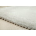 thumbnail image 3 of MDA Rug Imports Hearts Collection Hand Woven Shag Area Rug - 24" x 24" White, 3 of 5