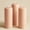 Blush, variant on Balsa Circle 6 Sage Green 3x9 in Dripless Round Unscented Pillar Candles Party Wedding Reception Centerpieces Event Home Decorations Supplies
