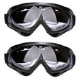 thumbnail image 2 of Cheers.US 2Pcs Unisex Skiing Snowboard Skate Snowmobile Glasses Motorcycle Riding Sunglasses Windproof Dust-proof Snow Sports Goggles, 2 of 6