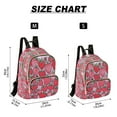 thumbnail image 2 of FORMRS Mini Backpack Purse for Women Travel Daypack Casual Shoulder Bag, Sweet Strawberry, 2 of 7