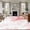 Pink, variant on 3'x5' Area Rugs, Blue Floral Art Indoor Outdoor Area Rug for Living Room Bedroom, Watercolor Botanical Spring Flowers Washable Bathroom Rugs Kitchen Floor Carpet Mats Home Decor Aesthetic