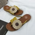 thumbnail image 6 of VerPetridure Sandals For Women Summer Daily Flip-Flops Leisure Beach Flower Women'S Flat Beach Slippers, 6 of 9