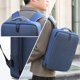 thumbnail image 5 of Backpack travel flight 15.6 laptop, fits 15.6 inch, USB charging port, lightweight foldable, durable polyester, for office use, laptop bag, travel gear, business backpack, portable storage,, 5 of 9