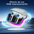 thumbnail image 3 of Audífonos Bluetooth Gamer Inalámbricos Occiam G07 In Ear 45ms Baja Rgb 360° Sonido Envolvente Enc 80h Autonomía Bluetooth 5.3 Hi-fi Bajo Conexión Rápida Carga Rápida Type-c Control Táctil Ipx5 Color, 3 of 8