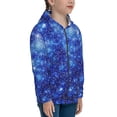 thumbnail image 5 of Sikiie Blurred Star Snow Christmas Zip Up Hoodie Teenage, hoodies for Teenage, Zipper Sweatshirt Jacket for Daily, Traveling-Medium, 5 of 6