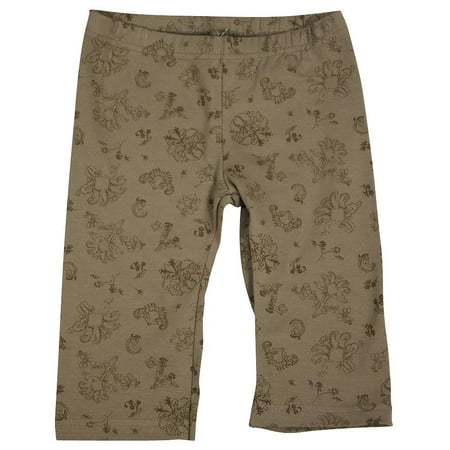 Capri Spandex Tie - Mish - Big Girls Capri Pant - 95% Cotton 5% Spandex Green / 8