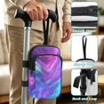 thumbnail image 5 of COEQINE Crutch Bag for Women, Elbow Crutch Pouch Purple Teal Galaxy Nebula Broken Leg Crutch Bag, Walking Cane Bag, Forearm Crutch Attachment, Lightweight, for Adults Elderly, 5 of 7