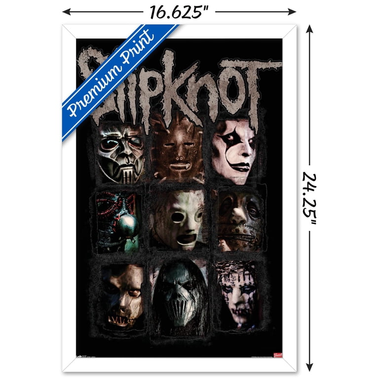 Slipknot - Masks 08 Wall Poster, 14.725