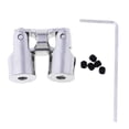 thumbnail image 2 of Universal Metal Universal Three-Grip Coupler Shaft Spherical Joint, 2 of 8