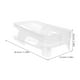 thumbnail image 2 of GOOHOCHY Organizador Transparente Para Huevos Con Automático Y Doble Para Refrigerador, 2 of 8