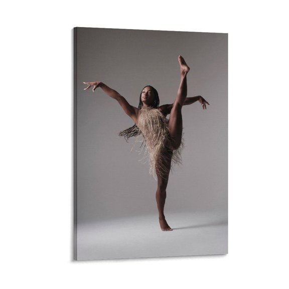 Simone Biles Gymnastics Poster Canvas Poster Wall Art Picture Prints Hanging Photo Gift Decor Home Posters Artworks 12x18inch(30x45cm)