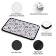 thumbnail image 5 of Bingfone Car Four-Season Universal Armrest Box Mat,Car Armrest Seat Cover Soft Leather Waterproof Armrest Cover Center Console Mat-I Love USA, 5 of 7