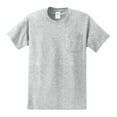 thumbnail image 5 of Port & Company Men's Essential Cotton T-Shirt with Pocket Ash 3X-Large, 5 of 6