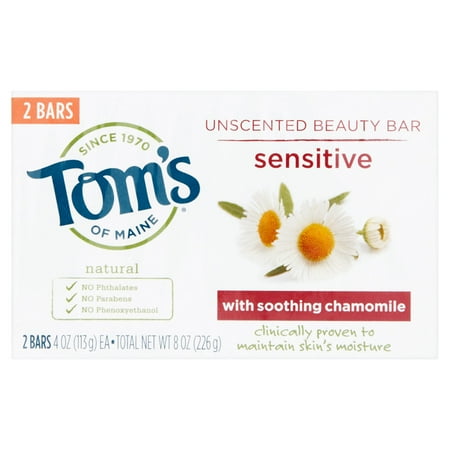 Tom S Of Maine Count Sensitive Natural Beauty Bar Soap Tom S Of Maine Count Sensitive Natural Beauty Bar Soap
