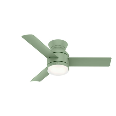 

Hunter Dublin 44 Led Dublin 44 3 Blade Led Indoor Ceiling Fan - Dusty Green