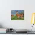 thumbnail image 3 of Majestic Antelope Art Majestic Antelope Print Animal Wall Art Wildlife Canvas Prints Wall Art Ready to Hang Unframed, 3 of 18