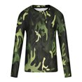 thumbnail image 5 of DDAPJ pyju Long Sleeve T-Shirts for Men Camouflage Graphic Tees Big and Tall Camo T Shirts Lightweight Casual Hiking Shirt Workout Athletic Tee Tops Black XXXXXL, 5 of 6
