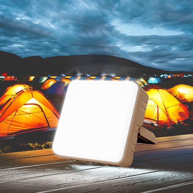 LED Camping Light 1200mAh 5 Modos IP44 Emergencia Night Market Light Power Bank