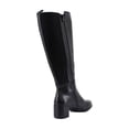 thumbnail image 5 of Naturalizer Brent Wide Calf Women's Boots Black Leather Size 11 W, 5 of 8