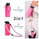 thumbnail image 3 of Wongeto Mango Paracord Con Correa Para El Hombro Compatible Con Botellas De Agua De Boca Ancha Hydro Flask De 12 Oz A 64 Oz (No Compatible Con El Nuevo Hydro Flask 2.0) Correa Para Botella Para Camina, 3 of 5