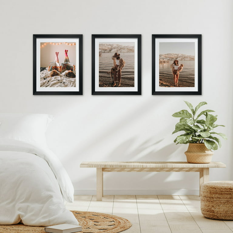 6 Pack: Black Studio 8 x 10 Frame with Mat, Home by Studio Décor® 